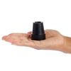 6 Pieces 3/4" Black Rubber Replacement Tip Cap for Hiking Stick, Cane, Walker