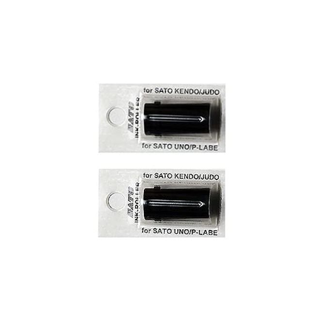 Ink Roller for SATO / Sato/ UNO Handlabeler Standard (Black) Set of 2 Labeler Ink