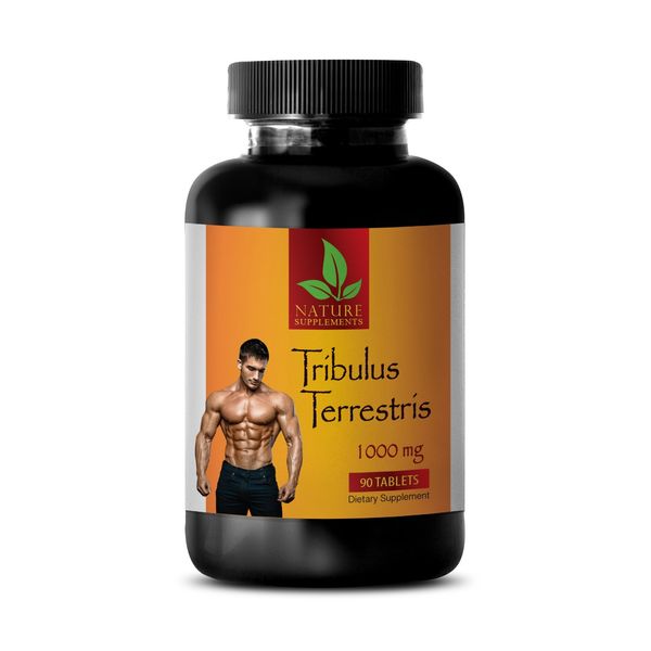 Tribulus Terrestris Extract 1000mg - Muscle Mass Gain Supplement - 90 Tablets