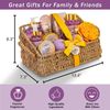 Bath Spa Gift Set (Aqua Elegante) - Luxury Basket With Honey & Lavender
