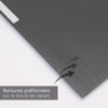 Waytex Elasticated Folder with 3 Flaps Polypropylene 4.5/10 Soft and Opaque A4 - Black 931450 1 Folder