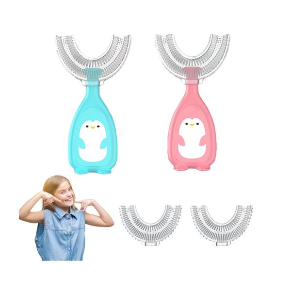 Children 360 U Shaped Toothbrush