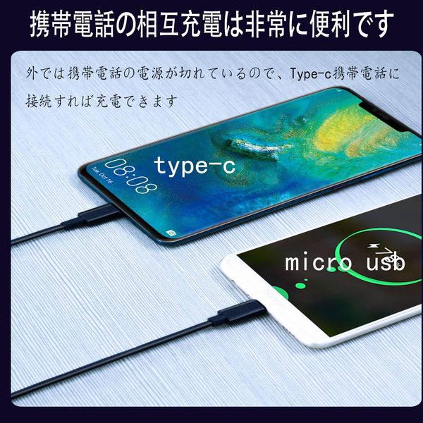 ALLVD USB C to Micro USB Cable 3.3 ft (1 m), USB Type C to Support Charging and Syncing Micro USB and Micro USB Devices (Type C Rotating Micro USB)