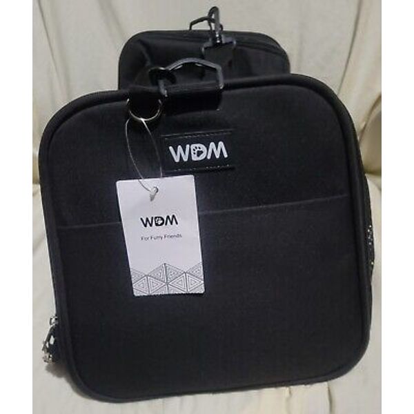 WDM Dog Cat Pet Carrier Soft Sided Collapsible Airline Approved Travel Tote Case