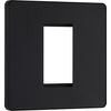 BG Electrical Evolve Single Touch Dimmer Switch, 2-Way Master, 200W, Matt Black