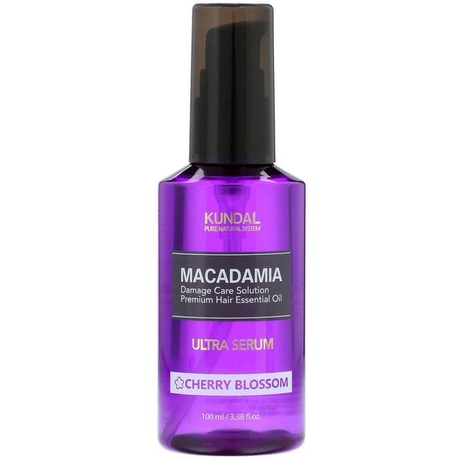 Kundal MACADAMIA Damaged Care Hair Serum 100ml/3.38fl.oz (Cherry Blossom)