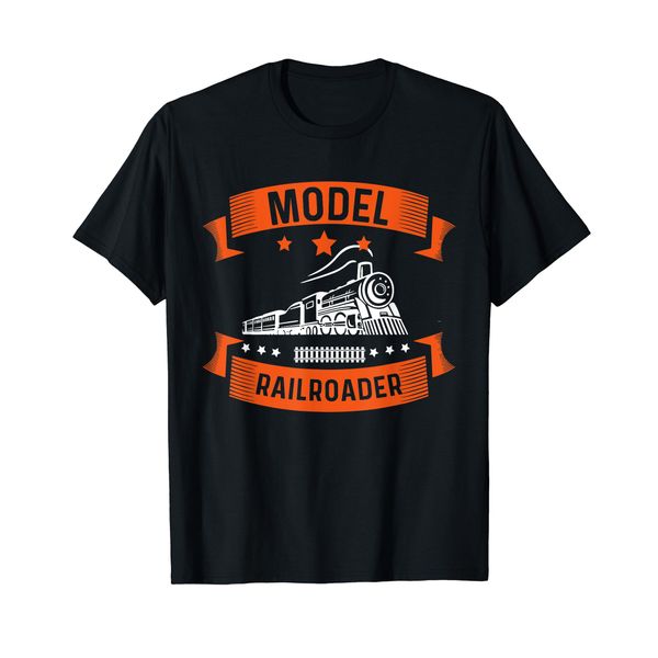 Model Train Collector Rail Scale Model Railroader Enthusiast T-Shirt