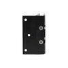CRL MEL044MBL Matte Black Melbourne Wall Mount Offset Back Plate Hinge