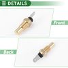Motoforti Engine Coolant Temperature Sensor No.3485082000 Water Temperature Sensor for Suzuki Samurai 1995 1 Pc