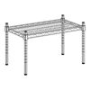 Regency 14" Wide NSF Chrome Dunnage Shelf with 14" Posts WS-460EC1424D11