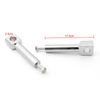 Artudatech 6" Motorcycle Handlebar Handle Riser Set Fit For Harley Davidson 1" Bar Chrome