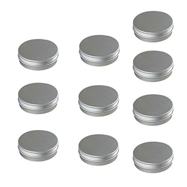 DOPHEE 10-Piece Set 30G Cosmetic Refill Bottle Aluminum Divided Container Divided Bottle Cream Case Refill Container Cosmetics Portable Storage Travel Goods