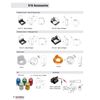 K16-211-R, Momentary Push Button, 16mm Panel Hole, IP65, Round Head, SPDT, Red