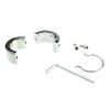 Bondage Masters Ball Stretcher Weight and Scrotum Separator CBT Device, Silver