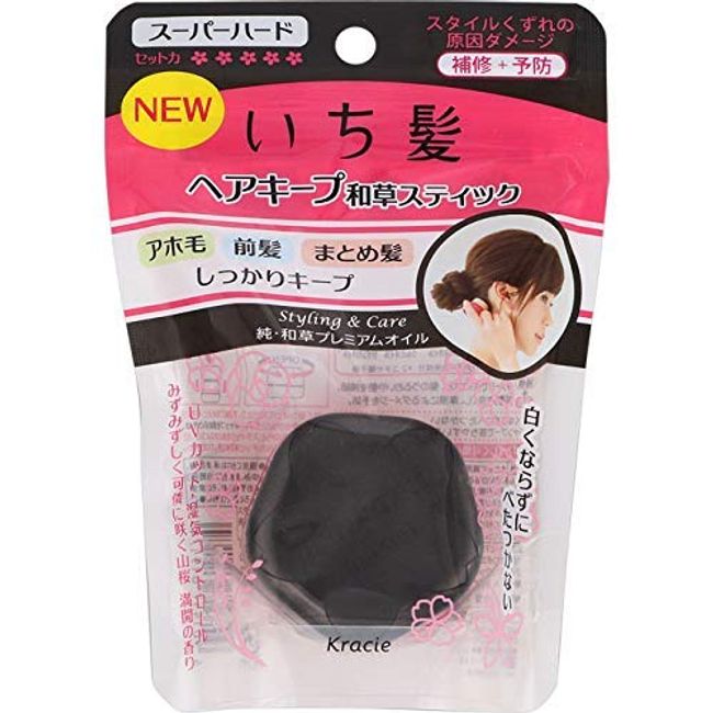 Ichikami Hair Keep Japanese Plant Stick (Super Hard) x 10 Piece Set