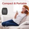 BLACK+DECKER Electric Heater, Portable Heater with 3 Settings, Ceramic Heater
