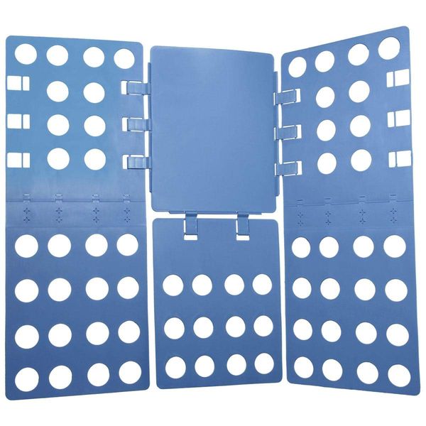iGadgitz Home U7127 T-Shirt Faltbrett, Zusammenleg hilfe, Falthilfe Wäsche - Blau