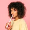 Bendable Straws - 11 inch Long Flexible Straws - Bendy Drinking Straw Reusable - 5 Pack