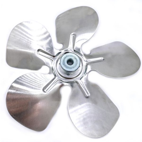 A65826 Metal Fan Blade 5 Blades 1/4" 8" Diameter