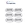 Wilkinson Sword - Intuition Complete Razor for Women, 6 Replacement Blades, Skin Protect Gel for Smooth Glide