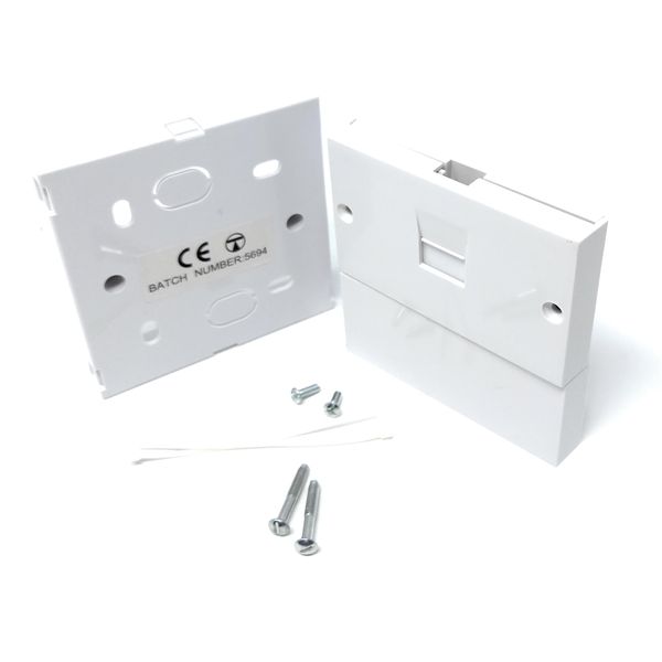 DRUT NTE5a BT Telephone Master Socket with IDC connection & Backbox, VDSL/ADSL Faceplate