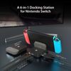 j5create Portable Mini Docking Station for Nintendo Switch/Switch OLED, with 4K HDMI Output/USB Ports/Ethernet/PD pass-through charging (JCD620)