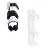 Mcbazel Controller Wall Mount and Headset Wall Mount Stand Holder for PS5/PS4/Xbox/NS Switch Dual Controller
