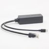 DSLRKIT Gigabit Ethernet Active PoE Splitter 5V Micro USB for Raspberry Pi B B+ 2 3