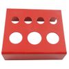 Red Metal Tattoo Ink Cup Holder