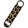 Leopard Print Bar Blade Bottle Opener 18 x 4cm