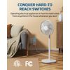 DEWENWILS Remote Control Outlet Wierless On Off Switch Plug for Light Lamp Fan