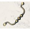 Universal Hardware Antique Brass Cabinet Handles Solid Vintage Drawer Pull Handle - 466 Brass
