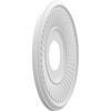 Ekena Millwork CMP13BE Berkshire Thermoformed PVC Ceiling Medallion Fits Cano...