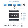 Cable Matters 4 Port USB 3.0 Switch Hub USB Sharing Switch for 4 Computers and USB Peripherals - Button or Wireless Remote Control Switching - Includes a USB-C Adapter for USB-C USB4 and Thunderbolt 4