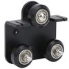 3Dman Extruder Back Support Plate with 3pcs 2020V POM Pulley for 3D Printers