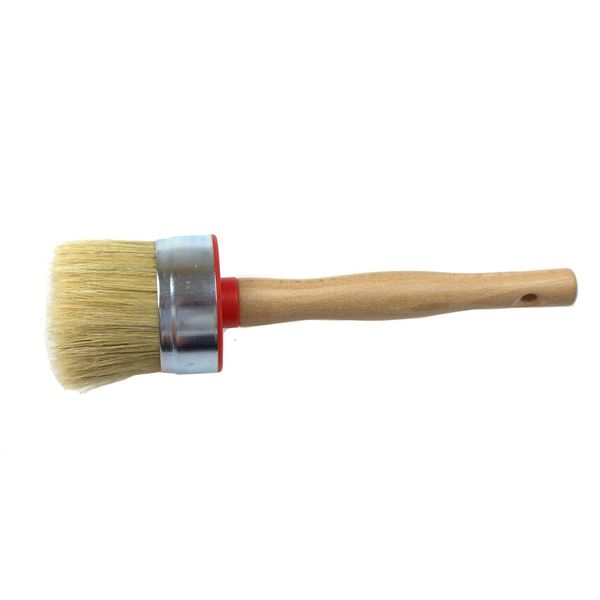 Natural Bristle Round Paint Brushes | variation of 11 (fi40mm)