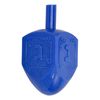 Hanukkah Dreidels - Multi Color Plastic Dreidel - 10 Pack Medium
