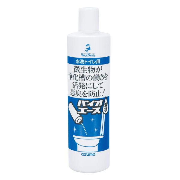 Azuma Industry TK BioAce Liquid 16.9 fl oz (500 ml), Drain Pipe Stain Countermeasure, Septic Tank Activation, Natural Ingredients Remove Odors From Original, Just Put It Into The Toilet Once A Week,