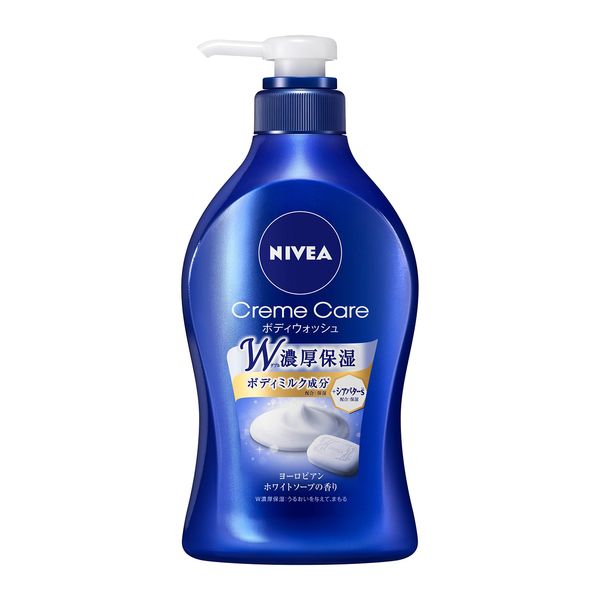 Nivea Cream Care Body Wash European Soap Pump 16.2 fl oz (480 ml)