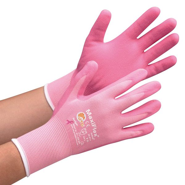 [Advanced Technology Gloves] MaxiFlex Active 34-814 L Precision Work Gloves for Hands-Friendly