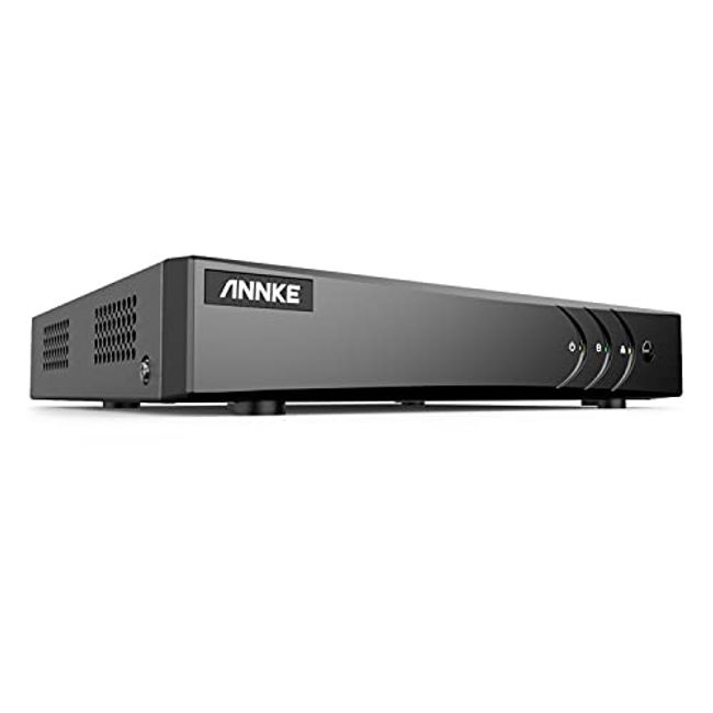 ANNKE 3K Lite H.265+ Security DVR Recorder with AI Human/Vehicle Detection, 8CH Hybrid 5-in-1 CCTV DVR for Surveillance Camera, Supports 8CH Analog and 2CH IP Cameras, Remote Access (No Hard Drive)