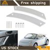 For VW Beetle 98-10 2Pcs Interior Door Handle Panel Repair Pull Handles Silver
