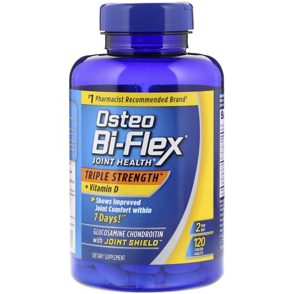 Osteobiplex Joint Health Triple Strength + Vitamin D Coated Gluten Free Tablets