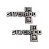 Brothers Trucks FE87SV1 Chevy Fender Emblems - Silverado 10 - Pair