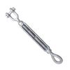 1/2" x 6" Eye/Jaw Turnbuckles for Wire Rope Cable - 1 ea.