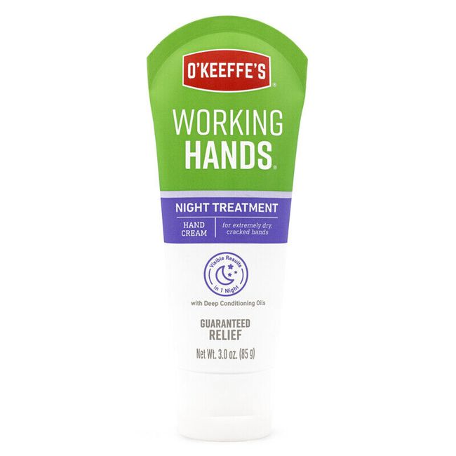 O'Keeffe'S K3200502 Working Hands Night Treatment Hand Cream 3 oz. (Pack of 5)