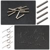 EMSea 10 Set Replacement L2 R2 Trigger Button Springs with Cylinder Compatible with DualSense PS5 Controller Spring Replacement Repair Part