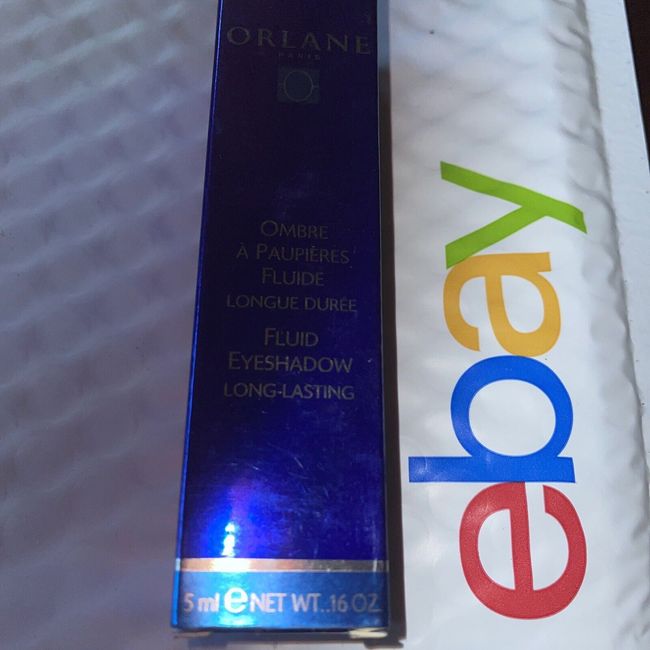 ORLANE FLUID EYESHADOW LONG LASTING ARGENT TRANSPARENT 03 unsealed discontinued