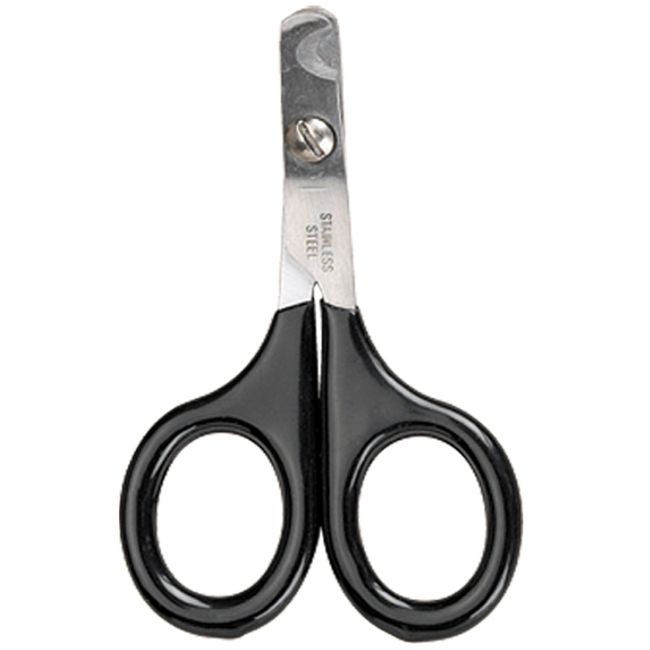 Master Grooming Tools Pet Nail Scissors — Stainless Steel Scissors for Trimming Nails on Cats and Birds - Small, 3½"