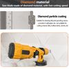 4 PCS Multi Tool Grout Remover Blade, Diamond Multitool Blades Efficient Multi Tool Masonry Blade for Grout Removal Mortar Bricks Wood Cutting